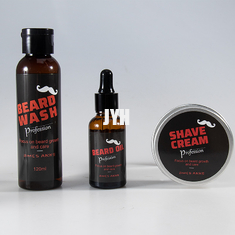 Μαλακώνοντας καμμένος προϊόντα Skincare των ατόμων πετρελαίου και σαμπουάν γενειάδων