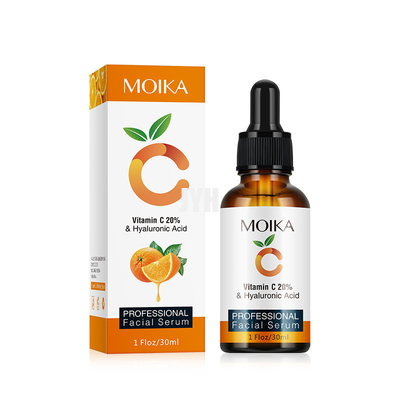 30 ml ορός φωτισμού προσώπου με βιταμίνη C με υαλουρονικό οξύ